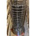 Электрокаменка ЭКМ 9 кВт "Tower - Башня" (нержавеющая сталь)